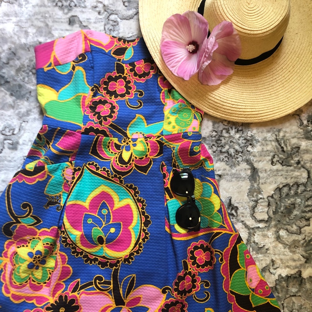 Lilly Pulitzer bold printed  dress